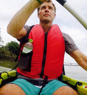 Picture of Roy Moranz kayaking Vietnam, profile picture.